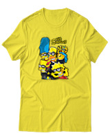 T-Shirt Αντρικό - The Simpsons - Color Thumbnail Κίτρινο