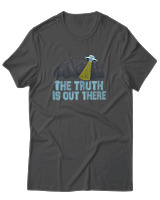 T-Shirt Αντρικό - The Truth Is Out There - Color Thumbnail Ανθρακί