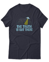 T-Shirt Αντρικό - The Truth Is Out There - Color Thumbnail Σκούρο Μπλε