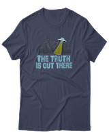 T-Shirt Αντρικό - The Truth Is Out There - Color Thumbnail Μπλε Γκρι
