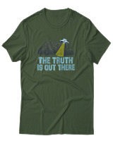 T-Shirt Αντρικό - The Truth Is Out There - Color Thumbnail Κυπαρισσί