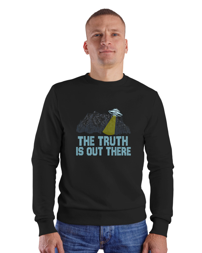 Φούτερ χωρίς κουκούλα Αντρικό - The Truth Is Out There - Image 1