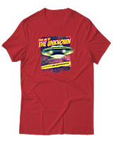 T-Shirt Αντρικό - The Unknown - Color Thumbnail Κόκκινο