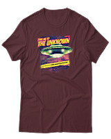 T-Shirt Αντρικό - The Unknown - Color Thumbnail Μπορντό