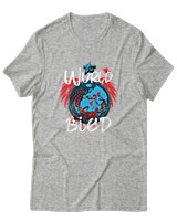 T-Shirt Αντρικό - The World Bled - Color Thumbnail Γκρι Μελανζέ