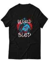 T-Shirt Αντρικό - The World Bled - Color Thumbnail Μαύρο