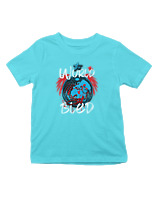 T-Shirt  Παιδικό - The World Bled - Color Thumbnail Οινοπνευματί