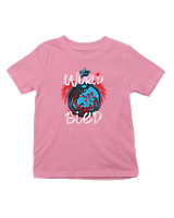 T-Shirt  Παιδικό - The World Bled - Color Thumbnail Ροζ