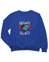 Φούτερ χωρίς κουκούλα Παιδικό - The World Bled - Color Thumbnail Μπλε Ρουά