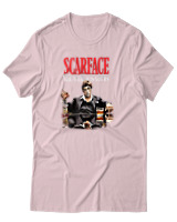 T-Shirt Αντρικό - The World Is Yours - Color Thumbnail Απαλό Ροζ