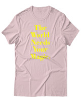 T-Shirt Αντρικό - The World Needs Your Magic - Color Thumbnail Απαλό Ροζ