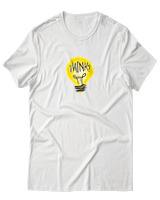 T-Shirt Αντρικό - Think - Color Thumbnail Άσπρο