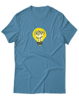 T-Shirt Αντρικό - Think - Color Thumbnail Τιρκουάζ