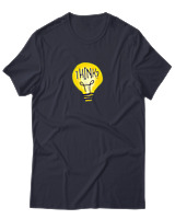 T-Shirt Αντρικό - Think - Color Thumbnail Σκούρο Μπλε