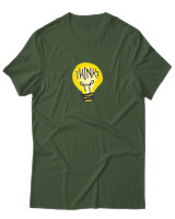 T-Shirt Αντρικό - Think - Color Thumbnail Κυπαρισσί