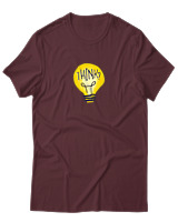 T-Shirt Αντρικό - Think - Color Thumbnail Μπορντό
