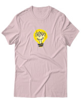 T-Shirt Αντρικό - Think - Color Thumbnail Απαλό Ροζ