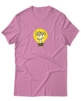 T-Shirt Αντρικό - Think - Color Thumbnail Ροζ