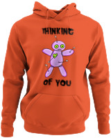 Φούτερ με κουκούλα - Thinking Of You - Color Thumbnail Orange