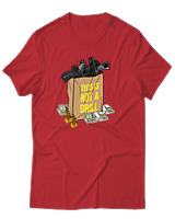 T-Shirt Αντρικό - This Is Not A Drill - Color Thumbnail Κόκκινο