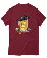 T-Shirt Αντρικό - This Is Not A Drill - Color Thumbnail Σκούρο Κόκκινο