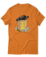 T-Shirt Αντρικό - This Is Not A Drill - Color Thumbnail Πορτοκαλί