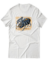 T-Shirt Αντρικό - Thunderbolt - Color Thumbnail Άσπρο