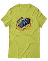 T-Shirt Αντρικό - Thunderbolt - Color Thumbnail Λαχανί