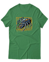 T-Shirt Αντρικό - Thunderbolt - Color Thumbnail Πράσινο