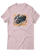 T-Shirt Αντρικό - Thunderbolt - Color Thumbnail Απαλό Ροζ