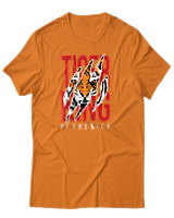 T-Shirt Αντρικό - Tiger KIng - Color Thumbnail Πορτοκαλί