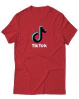 T-Shirt Αντρικό - Tik Tok - Color Thumbnail Κόκκινο