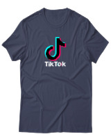 T-Shirt Αντρικό - Tik Tok - Color Thumbnail Μπλε Γκρι