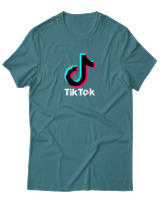 T-Shirt Αντρικό - Tik Tok - Color Thumbnail Μπλε Πράσινο