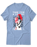 T-Shirt Αντρικό - Time For A Change - Color Thumbnail Γαλάζιο