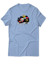 T-Shirt Αντρικό - To The Moon - Color Thumbnail Γαλάζιο