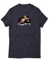 T-Shirt Αντρικό - To The Moon - Color Thumbnail Σκούρο Μπλε
