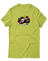 T-Shirt Αντρικό - To The Moon - Color Thumbnail Λαχανί