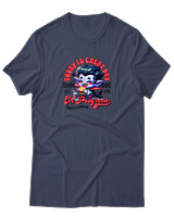 T-Shirt Αντρικό - Today Is Cheat Day - Color Thumbnail Μπλε Γκρι