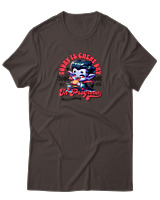 T-Shirt Αντρικό - Today Is Cheat Day - Color Thumbnail Καφέ