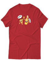 T-Shirt Αντρικό - Together Forever - Color Thumbnail Κόκκινο