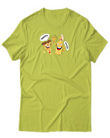 T-Shirt Αντρικό - Together Forever - Color Thumbnail Λαχανί