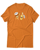 T-Shirt Αντρικό - Together Forever - Color Thumbnail Πορτοκαλί