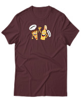 T-Shirt Αντρικό - Together Forever - Color Thumbnail Μπορντό