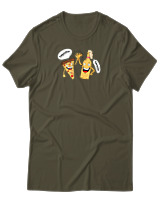 T-Shirt Αντρικό - Together Forever - Color Thumbnail Χακί