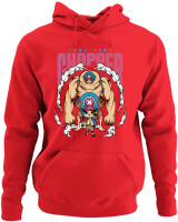 Φούτερ με κουκούλα - Tony Chopper - Color Thumbnail Κόκκινο