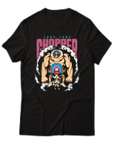 T-Shirt Αντρικό - Tony Chopper - Color Thumbnail Μαύρο