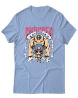 T-Shirt Αντρικό - Tony Chopper - Color Thumbnail Γαλάζιο