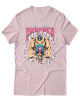 T-Shirt Αντρικό - Tony Chopper - Color Thumbnail Απαλό Ροζ