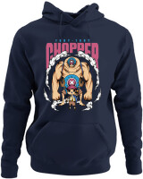 Φούτερ με κουκούλα - Tony Chopper - Color Thumbnail Navy Blue